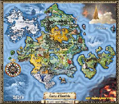 might and magic 8 maps